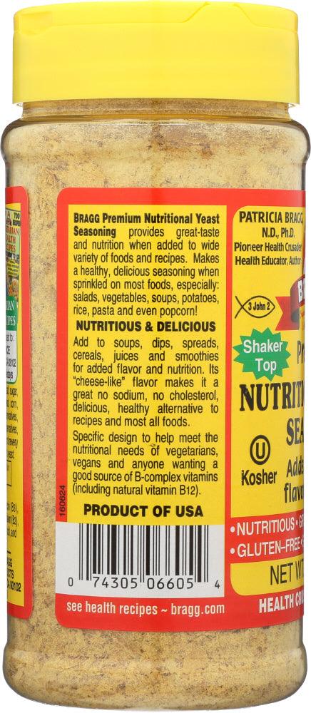 Bragg: Premium Nutritional Yeast Seasoning, 4.5 Oz - RubertOrganics