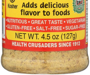 Bragg: Premium Nutritional Yeast Seasoning, 4.5 Oz - RubertOrganics