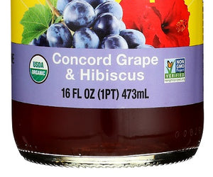 Bragg: Organic Concord Grape & Hibiscus Apple Cider Vinegar Refreshers, 16 Oz