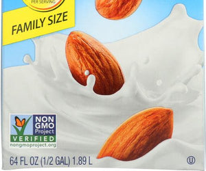 Blue Diamond: Almond Breeze Almond Milk Original, 64 Oz - RubertOrganics
