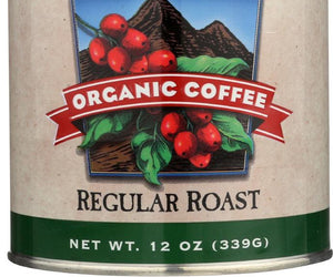 Cafe Altura: Organic Ground Coffee Regular Roast, 12 Oz - RubertOrganics