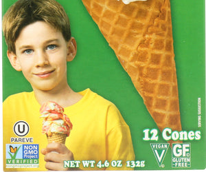 Let's Do: Gluten Free Sugar Cones, 4.6 Oz