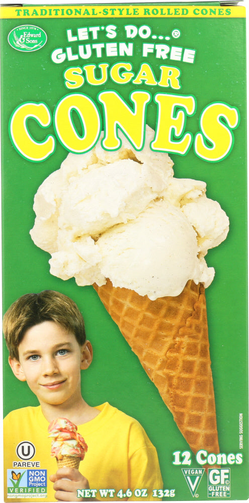 Let's Do: Gluten Free Sugar Cones, 4.6 Oz