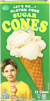 Let's Do: Gluten Free Sugar Cones, 4.6 Oz