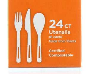 World Centric: Compostable Utensils, 24 Pc