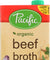Pacific Foods: Organic Beef Broth Low Sodium, 32 Oz