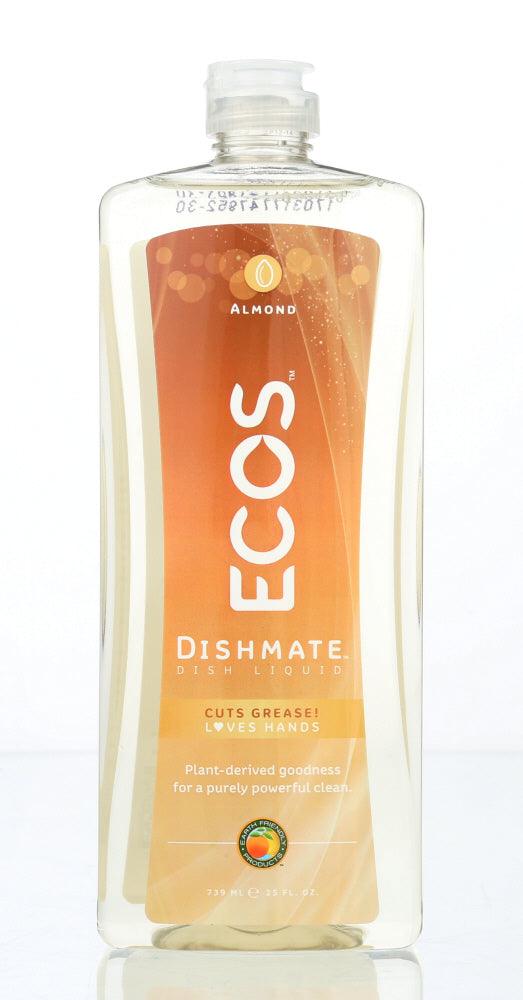 Earth Friendly: Ecos Dishmate Dish Liquid Almond, 25 Oz - RubertOrganics