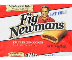 Newman's Own Organic: Fat Free Fig Newmans, 10 Oz