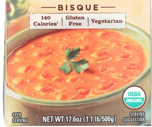 Pacific Foods: Organic Bisque Roasted Red Pepper And Tomato, 17.6 Oz