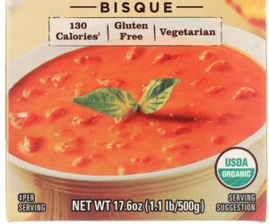 Pacific Foods: Organic Hearty Tomato Bisque, 17.6 Oz