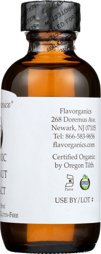 Flavorganics: Extract Coconut Organic, 2 Oz