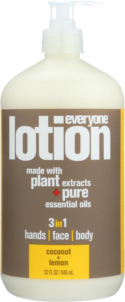 Eo Products: Everyone 3-in-1 Coconut + Lemon Lotion, 32 Oz - RubertOrganics