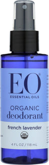 Eo Products: Organic Deodorant Spray Lavender All Day Fresh, 4 Oz - RubertOrganics