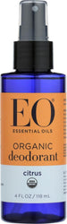 Eo Products: Organic Deodorant Spray Citrus, 4 Oz - RubertOrganics