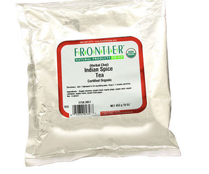 Frontier Herb: Organic Indian Spice Herbal Chai Tea, 16 Oz
