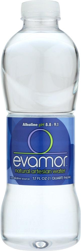 Evamor: Natural Artesian Water, 32 Oz - RubertOrganics