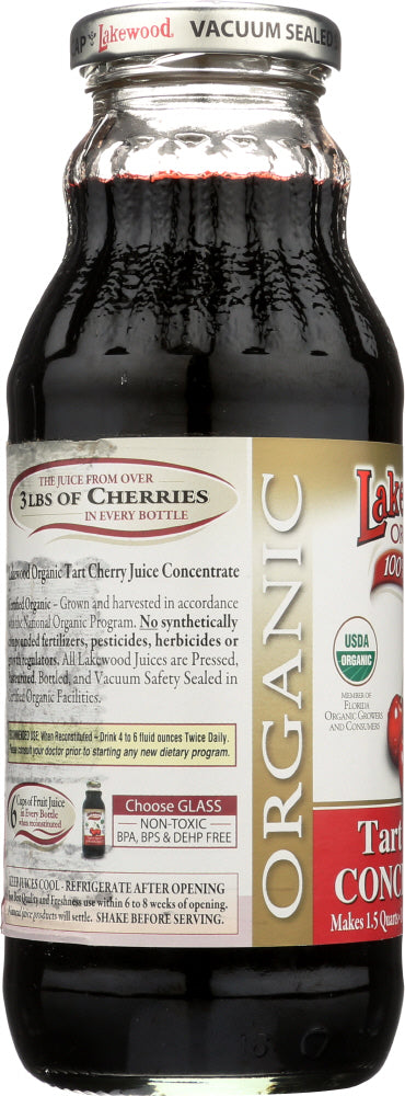 Lakewood: Organic Juice Tart Cherry Concentrate, 12.5 Oz