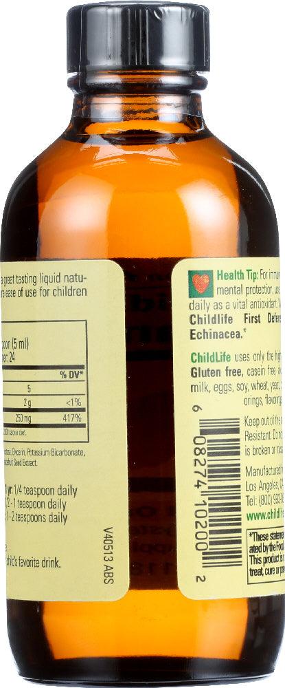 Childlife Essentials: Liquid Vitamin C Orange Flavor, 4 Oz - RubertOrganics