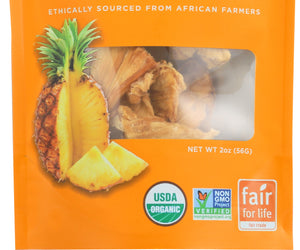 Mavuno Harvest: Dried Fruit Organic Pineapple, 2 Oz