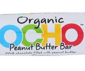 Organic Ocho Candy: Peanut Butter Bar, 1.5 Oz - RubertOrganics