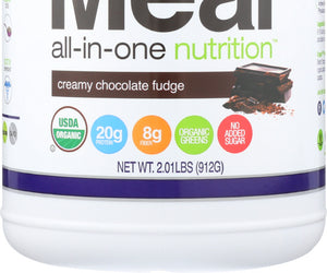 Orgain: Organic Meal All-in-one Nutrition Creamy Chocolate Fudge, 2.01 Lb