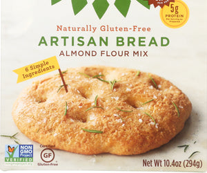 Simple Mills: Gluten Free Artisan Bread Almond Flour Mix, 9.5 Oz