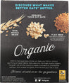 Better Oats: Instant Multigrain Hot Cereal With Flax, 11.8 Oz - RubertOrganics