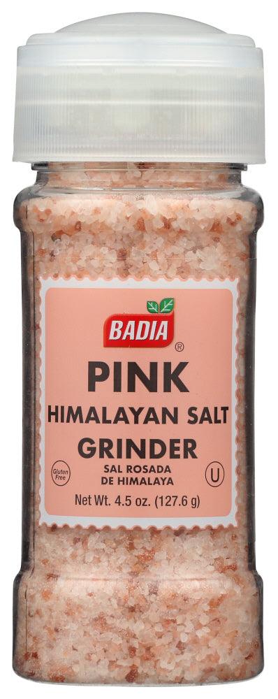 Badia: Pink Himalayan Salt Grinder, 4.5 Oz - RubertOrganics