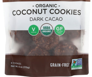 Emmys Organics: Dark Cacao Macaroons, 6 Oz