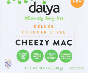 Daiya: Cheddar Style Cheezy Mac Deluxe, 10.6 Oz - RubertOrganics