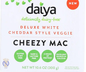 Daiya: White Cheddar Style Veggie Cheezy Mac, 10.6 Oz - RubertOrganics