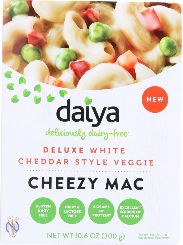 Daiya: White Cheddar Style Veggie Cheezy Mac, 10.6 Oz - RubertOrganics