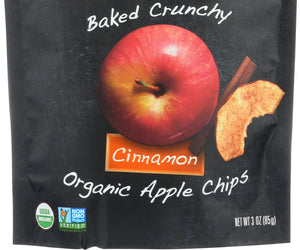Bare: Organic Crunchy Apple Chips Cinnamon, 3 Oz