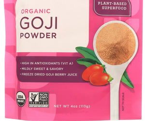 Navitas Organics: Organic Goji Berry Powder, 4 Oz