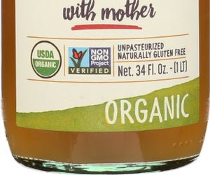 De Nigris: Organic Apple Cider Vinegar Unfiltered, 34 Oz