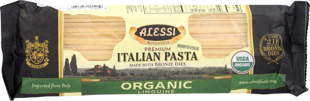 Alessi: Organic Linguine Pasta, 16 Oz