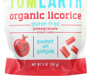 Yumearth: Organic Pomegranate Licorice, 5 Oz