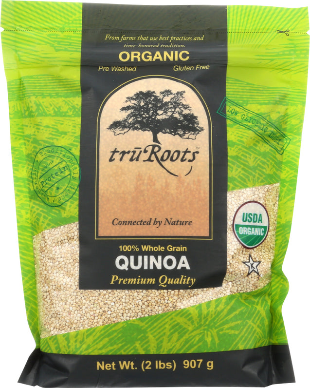 Truroots: Quinoa 100% Whole Grain Organic, 2 Lb