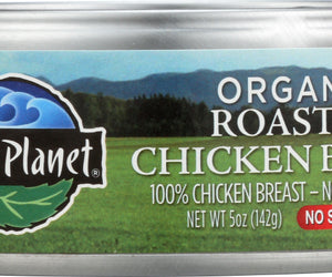 Wild Planet: Organic Roasted Chicken Breast With No Salt, 5 Oz