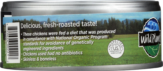 Wild Planet: Organic Roasted Chicken Breast With No Salt, 5 Oz