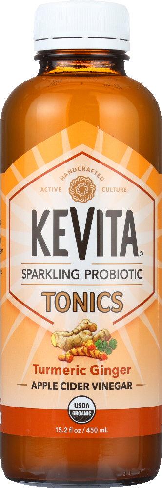 Kevita: Turmeric Ginger Tonic, 15.2 Oz - RubertOrganics