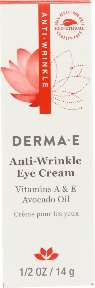 Derma E: Anti-wrinkle Eye Cream Vitamin A, .5 Oz - RubertOrganics