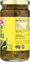 Hatch: Organic Nacho Sliced Jalapenos, 12 Oz