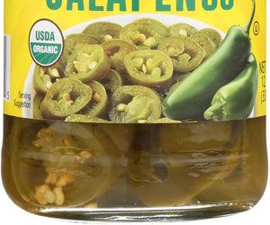Hatch: Organic Nacho Sliced Jalapenos, 12 Oz