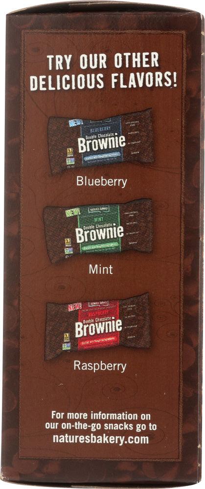 Nature's Bakery: Double Chocolate Brownie Bar Chocolate 6 Bars (2 Oz Each), 12 Oz - RubertOrganics