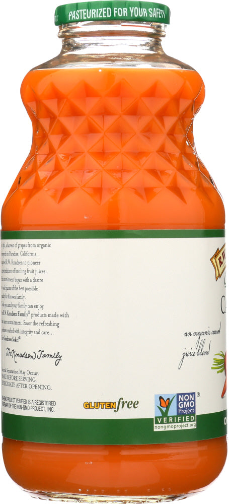 Knudsen: Beverage Carrot Organic, 32 Oz