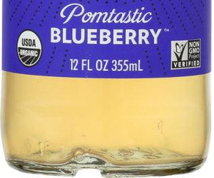 Live Soda: Pomtastic Blueberry Kombucha, 12 Oz - RubertOrganics