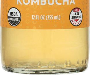 Live Soda: Ginger Kombucha, 12 Oz - RubertOrganics