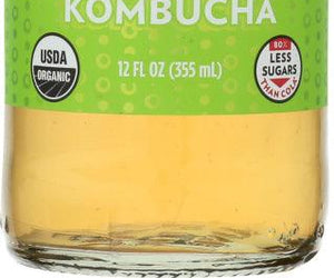 Live Soda: Lemon Lime Kombucha, 12 Oz - RubertOrganics