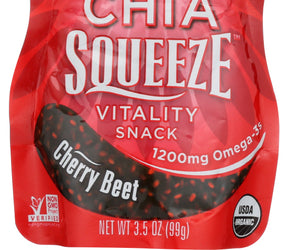 Mamma Chia: Organic Chia Squeeze Cherry Beet, 3.5 Oz